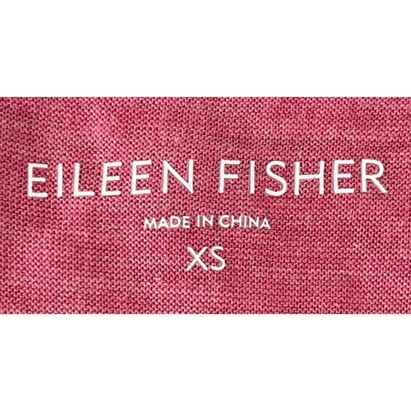 Eileen Fisher Silk Tank Top size XS 70% Silk 30% Cotton Pink Scoop‎ Neck - Picture 4 of 7